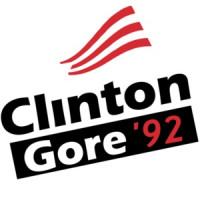 Clinton Gore 92 vintage democratic t-shirt