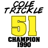 Cole Trickle Days Of Thunder T-shirt