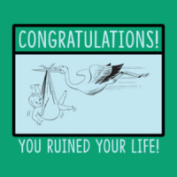 Congratulations! You Ruined Your Life Pregnancy T-Shirt