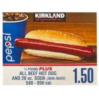Costco Hotdog $1.50 T-Shirt. 