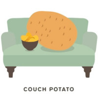 Couch Potato Pun T-Shirt