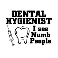 Dental Hygienist I See Numb People T-Shirt
