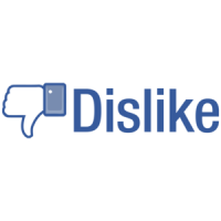 Dislike - Facebook T-shirt