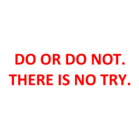 DO OR DO NOT. THERE IS NO TRY. Shirt