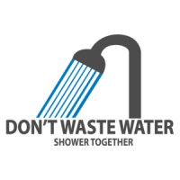 Don't Waste Water - Shower Together! T-shirt
