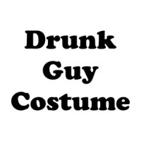 Drunk Guy Costume Shirt
