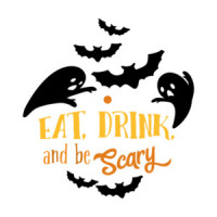 Eat, Drink, And Be SCARY - Halloween T-Shirt