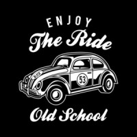 Enjoy The Ride Old School Beetle T-Shirt