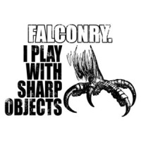 Falconry I Play With Sharp Objects T-Shirt