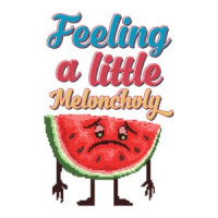 Feeling A Little Meloncholy Retro T-Shirt