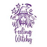 Feeling Witchy - Girl's Halloween Shirt
