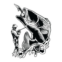 Fisherman Retro Fishing T-Shirt