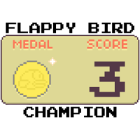 Flappy Bird Champion Shirt