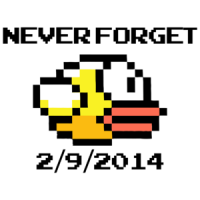 Flappy Birds Never Forget Shirt