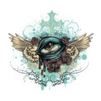 Floating Eye Christian Graphic T-Shirt