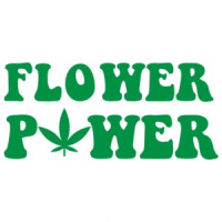 Flower Power - Cool Marijuana Weed T-Shirt