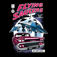 Flying Saucers Retro Ufo Comic Book T-Shirt