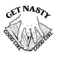 Get Nasty Good Girl Book Reader T-Shirt