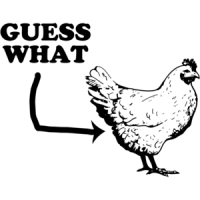 Guess What? Chicken Butt Funny Shirt