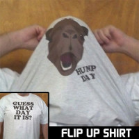 Guess What Day It Is Flip Up Shirt