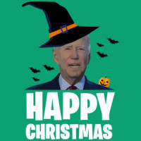 Happy Christmas - Funny Halloween Joe Biden T-Shirt
