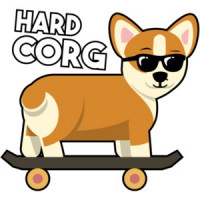 Hard Corg - Corgi / Pembroke Welsh Corgi T-Shirt