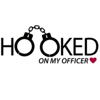 Hooked on my officer - pro cop t-shirt