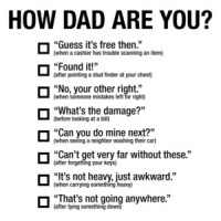 How Dad Are You? Shirt