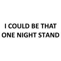 I COULD BE THAT ONE NIGHT STAND Shirt