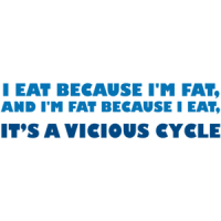 I Eat Because I'm Fat T-shirt