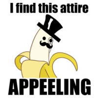 I find this attire appeeling - Pun T-Shirt