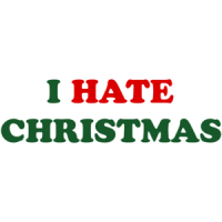 I Hate Christmas T-shirt 