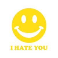 I Hate You Smiley Shirt