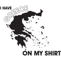 I Have Greece On My Shirt T-shirt