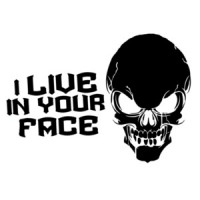 I live in your face T-Shirt