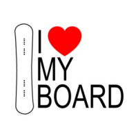 I Love My Board T-Shirt