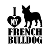 I Love My French Bulldog T-Shirt