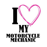 I Love My Motorcycle Mechanic T-Shirt