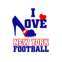 I Love New York Football T-Shirt