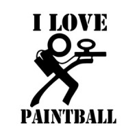 I Love Paintball T-Shirt