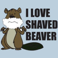 I Love Shaved Beaver T-shirt