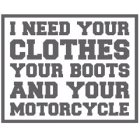 I need your clothes your boots and your motorcycle - Terminator 2 - 90's T-Shirts