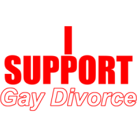 I Support Gay Divorce T-shirt