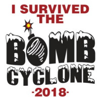 I Survived The Bomb Cyclone 2018 Funny Shirt