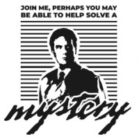 Join me, perhaps you may be able to help solve a mystery - Unsolved Mysteries 80's T-Shirt