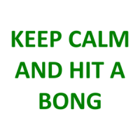 KEEP CALM AND HIT A BONG Shirt