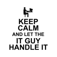 Keep Calm And Let The It Guy Handle It T-Shirt