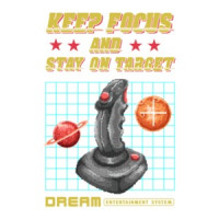 Keep Focus And Stay On Target Retro Gaming T-Shirt
