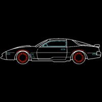 Knight Rider - KITT 80's T-Shirt