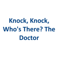 Knock, Knock, Who's There? The Doctor Shirt